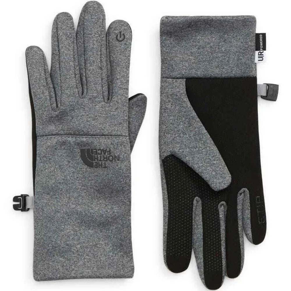 The North Face ||  Women’s E-Tip Touchscreen Gray / black Gloves Xs